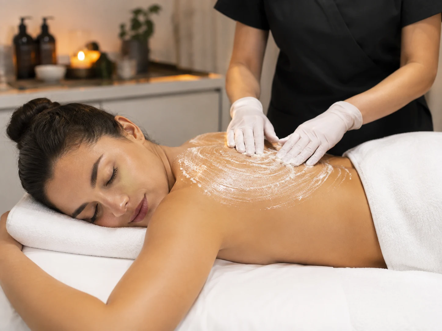 Illustrative The Bacial treatment imagery